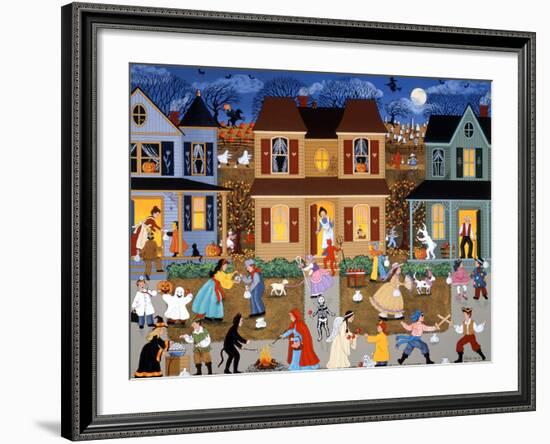 Trick or Treat 2-Sheila Lee-Framed Giclee Print