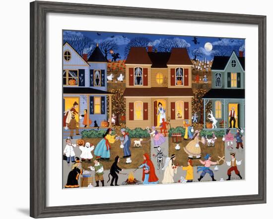 Trick or Treat 2-Sheila Lee-Framed Giclee Print