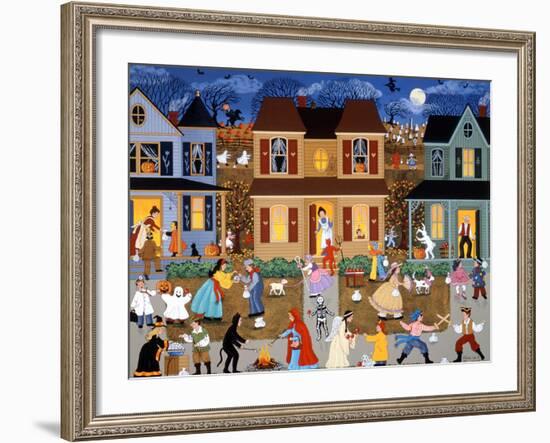 Trick or Treat 2-Sheila Lee-Framed Giclee Print