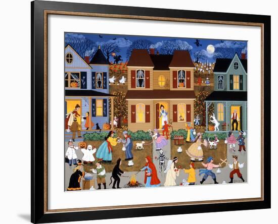 Trick or Treat 2-Sheila Lee-Framed Giclee Print