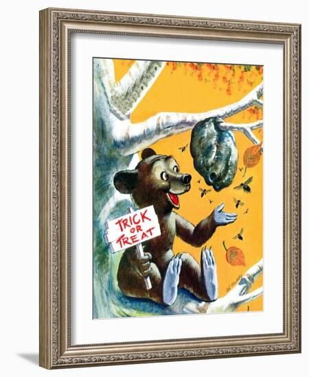 Trick or Treat - Jack & Jill-Cal Massey-Framed Giclee Print