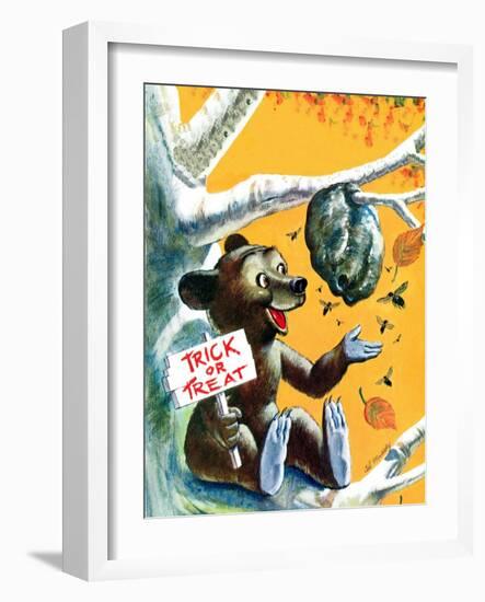 Trick or Treat - Jack & Jill-Cal Massey-Framed Giclee Print