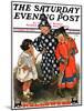 "Trick-Or-Treat," Saturday Evening Post Cover, October 25, 1930-Ellen Pyle-Mounted Giclee Print