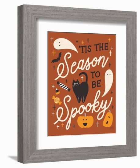 Trick or Treat V Rust-Laura Marshall-Framed Art Print