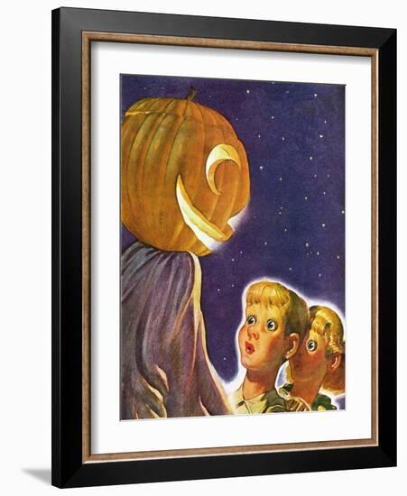 "Trick or Treaters,"October 30, 1937-Robert B. Velie-Framed Giclee Print