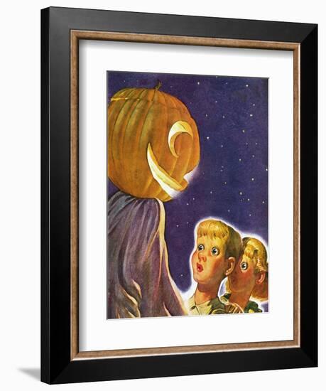 "Trick or Treaters,"October 30, 1937-Robert B. Velie-Framed Giclee Print