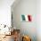 Tricolor-null-Art Print displayed on a wall