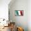 Tricolor-null-Framed Stretched Canvas displayed on a wall