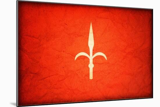 Trieste Flag-michal812-Mounted Art Print