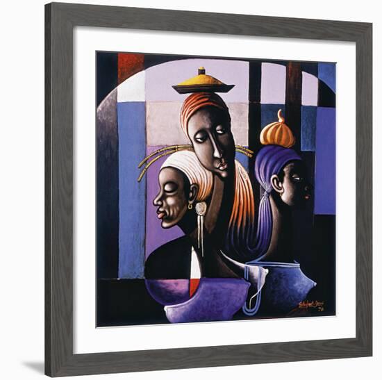 Trilogy of Expression I-Shubert-Denis-Framed Art Print