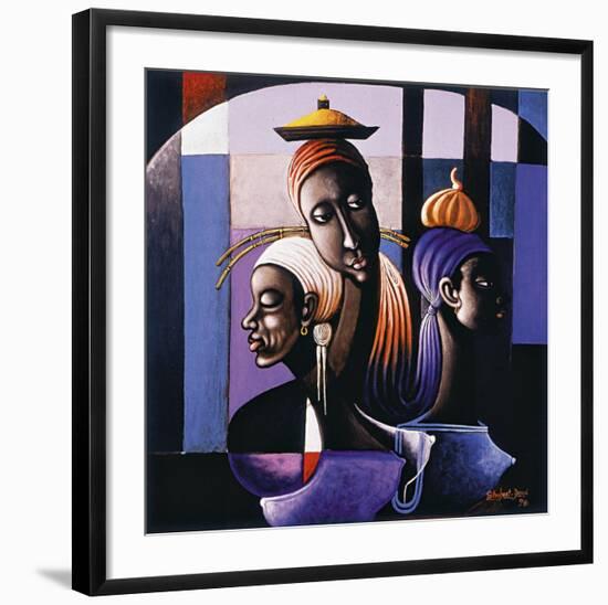 Trilogy of Expression I-Shubert-Denis-Framed Art Print