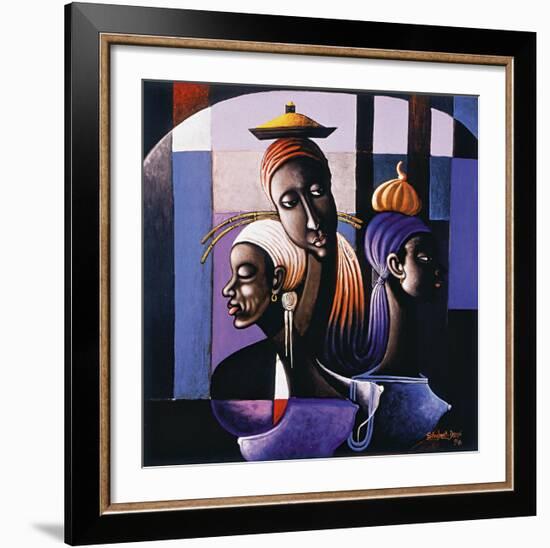 Trilogy of Expression I-Shubert-Denis-Framed Art Print