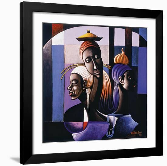 Trilogy of Expression I-Shubert-Denis-Framed Art Print