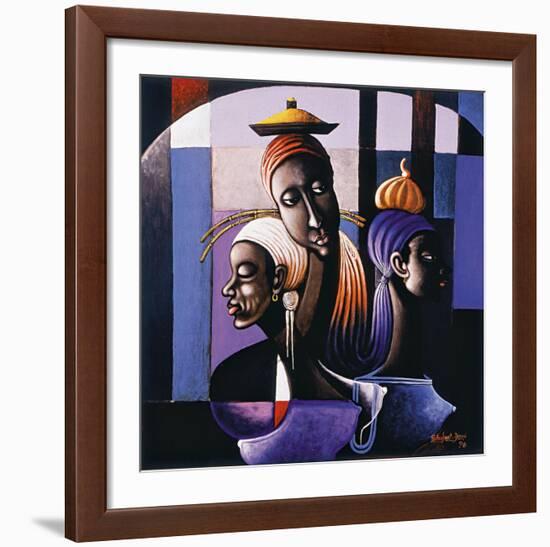 Trilogy of Expression I-Shubert-Denis-Framed Art Print