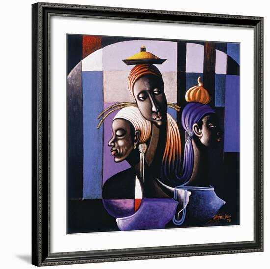 Trilogy of Expression I-Shubert-Denis-Framed Art Print