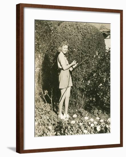 Trimming the Hedges-null-Framed Photo