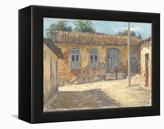 Trinidad, Cuba, 2010-Julian Barrow-Framed Premier Image Canvas