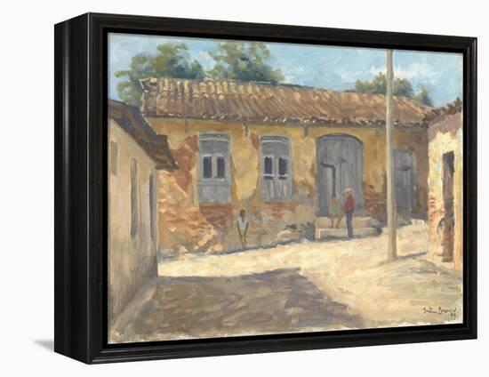 Trinidad, Cuba, 2010-Julian Barrow-Framed Premier Image Canvas