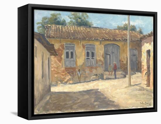 Trinidad, Cuba, 2010-Julian Barrow-Framed Premier Image Canvas