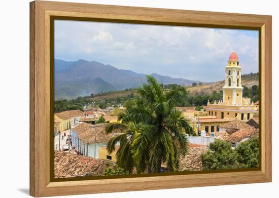 Trinidad, Cuba. Colonial cityscape.-Bill Bachmann-Framed Premier Image Canvas