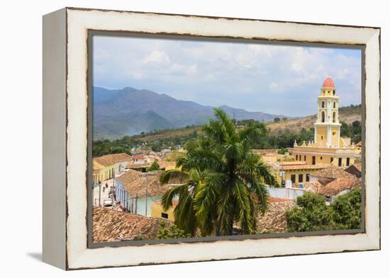 Trinidad, Cuba. Colonial cityscape.-Bill Bachmann-Framed Premier Image Canvas