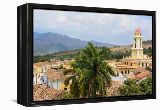 Trinidad, Cuba. Colonial cityscape.-Bill Bachmann-Framed Premier Image Canvas