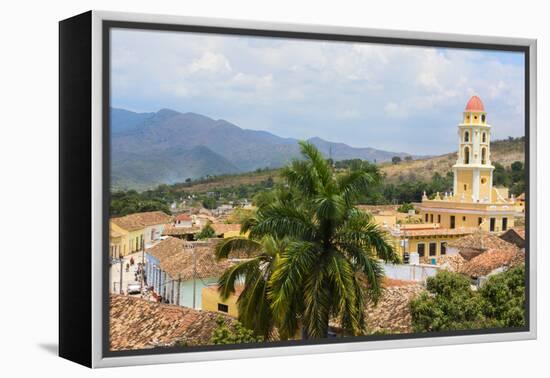 Trinidad, Cuba. Colonial cityscape.-Bill Bachmann-Framed Premier Image Canvas