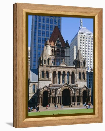 Trinity Church 1877, Copley Square, Boston, Massachusetts, USA-Fraser Hall-Framed Premier Image Canvas