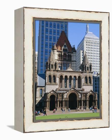 Trinity Church 1877, Copley Square, Boston, Massachusetts, USA-Fraser Hall-Framed Premier Image Canvas