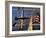 Trinity Church Behind Flags at Bowen's Wharf, Newport, Rhode Island, USA-Alexander Nesbitt-Framed Photographic Print