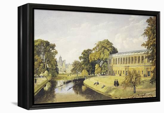 Trinity College at Cambridge University-Bradford Rudge-Framed Premier Image Canvas