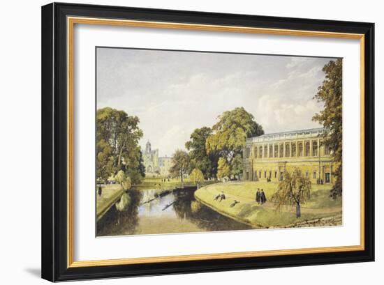 Trinity College at Cambridge University-Bradford Rudge-Framed Giclee Print