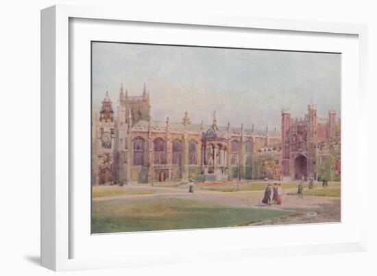 'Trinity College, Cambridge', 1910-William Matthison-Framed Giclee Print