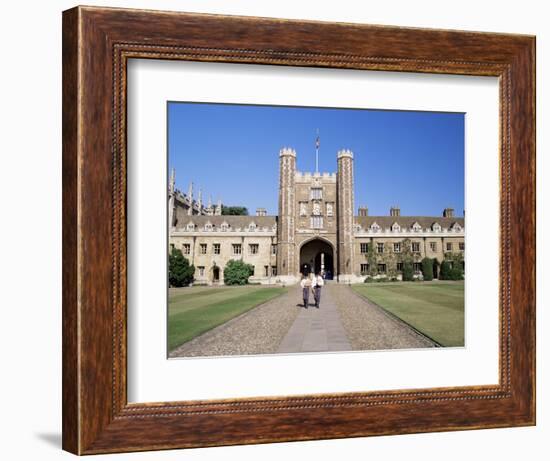 Trinity College, Cambridge, Cambridgeshire, England, United Kingdom-Steve Bavister-Framed Photographic Print