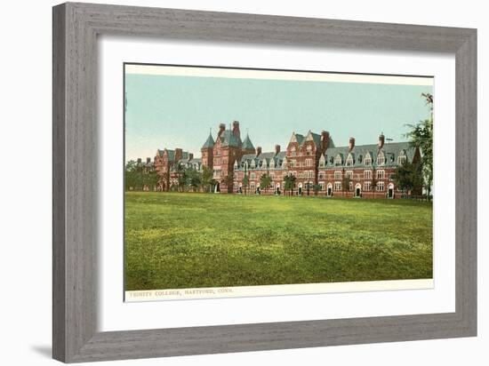 Trinity College, Hartford, Connecticut-null-Framed Art Print