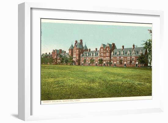 Trinity College, Hartford, Connecticut-null-Framed Art Print