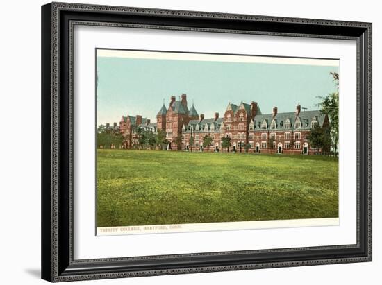 Trinity College, Hartford, Connecticut-null-Framed Art Print