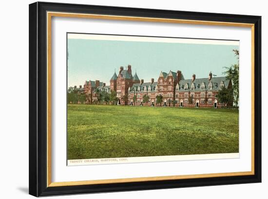 Trinity College, Hartford, Connecticut-null-Framed Art Print