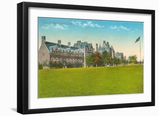 Trinity College, Hartford, Connecticut-null-Framed Art Print