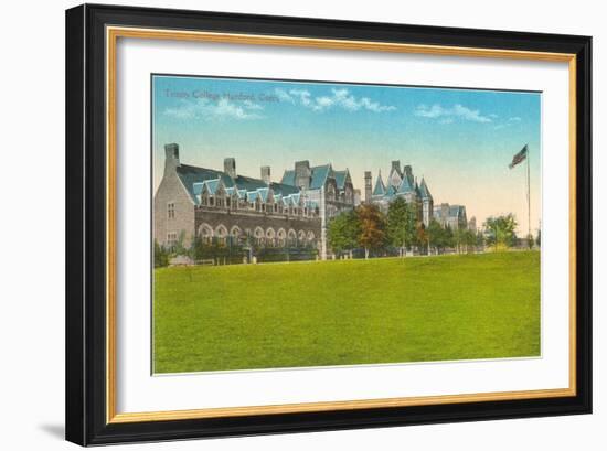 Trinity College, Hartford, Connecticut-null-Framed Art Print