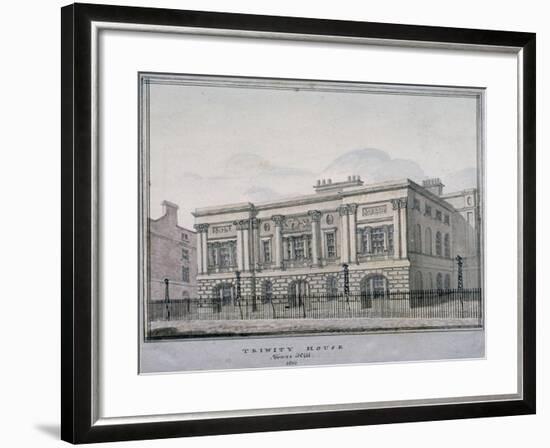 Trinity House, Trinity Square, City of London, 1810-null-Framed Giclee Print