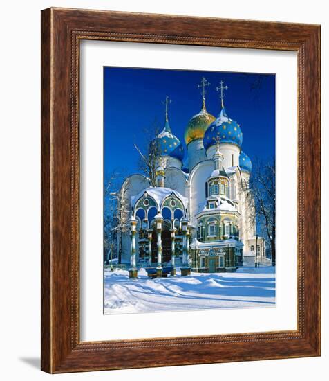 Trinity St. Sergius Monastery, Sergiev Posad, Golden Ring, Russia-null-Framed Art Print