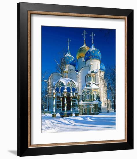 Trinity St. Sergius Monastery, Sergiev Posad, Golden Ring, Russia-null-Framed Art Print