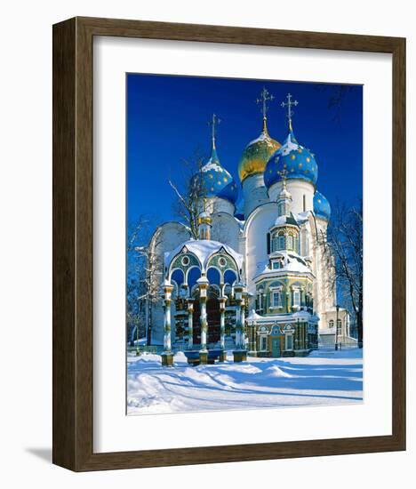 Trinity St. Sergius Monastery, Sergiev Posad, Golden Ring, Russia-null-Framed Art Print