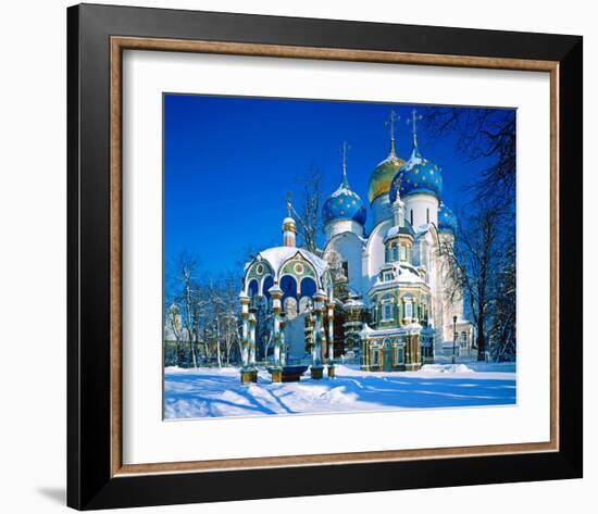 Trinity St. Sergius Monastery, Sergiev Posad, Golden Ring, Russia-null-Framed Art Print