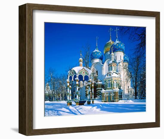 Trinity St. Sergius Monastery, Sergiev Posad, Golden Ring, Russia-null-Framed Art Print