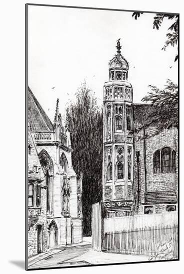 Trinity Street, Cambridge,2008-Vincent Alexander Booth-Mounted Giclee Print