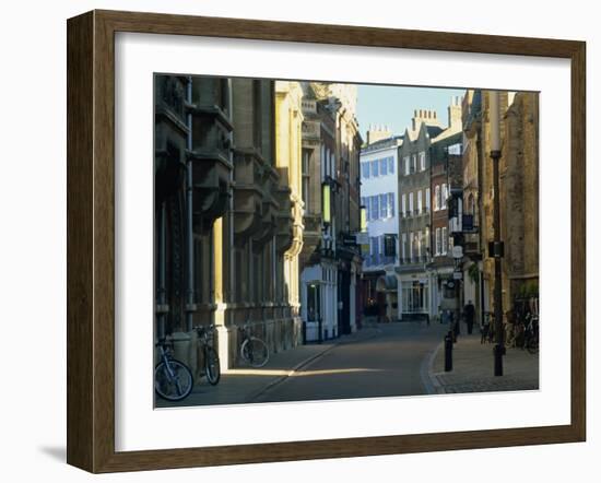 Trinity Street, Cambridge, Cambridgeshire, England, United Kingdom, Europe-Tomlinson Ruth-Framed Photographic Print