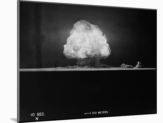 Trinity Test at 10 Seconds-Berlyn Brixner-Mounted Photographic Print