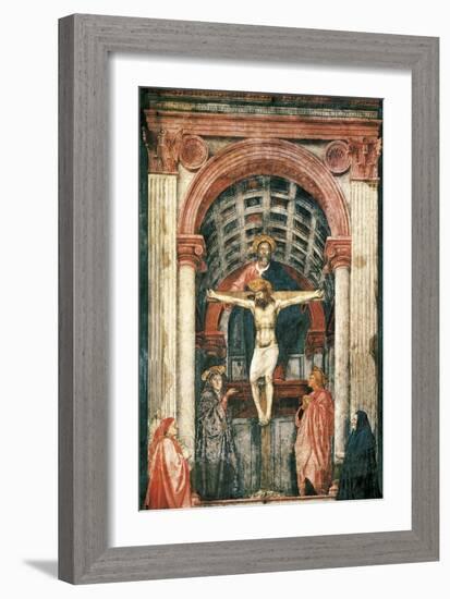 Trinity-Masaccio-Framed Art Print